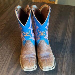 Twisted X Kids Boots - Brown and Blue